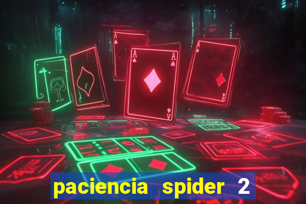 paciencia spider 2 naipes jogar